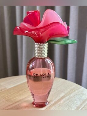 Marc Jacobs Oh Lola! Eau de Parfum 1.7 oz Spray ~60% Full Flower Bottle